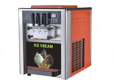 O LCD indica a máquina do gelado do tampo da mesa/congelador de refrigerador comercial