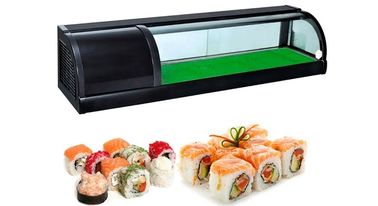 O sushi da parte superior contrária apresenta o grau comercial do refrigerador 4 - 8 do congelador