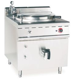 Máquina de ebulição Jacketed indireta do fogão da sopa dos equipamentos 150L da cozinha da bandeja do gás de JUSTA