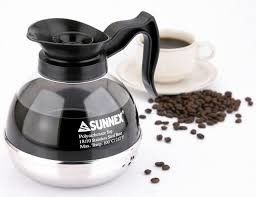Da chaleira de vidro inferior de aço do filtro do café de Sunnex Cookwares de aço inoxidável