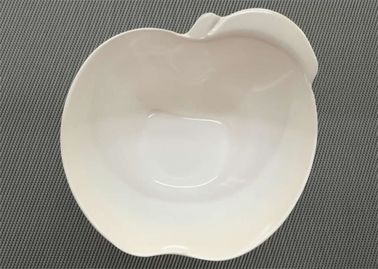 Apple dá forma à bacia branca da porcelana do peso 154g do diâmetro 15cm da bacia da louça da melamina
