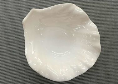 Floresça o peso DESCONHECIDO 208g do diâmetro 15cm da bacia da sobremesa da porcelana Unbaked da forma
