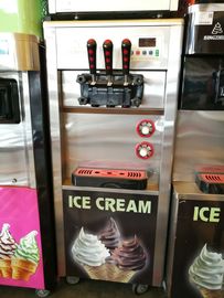 Capacidade macia 18-23L/h do refrigerador do congelador R22 do saque da máquina comercial do gelado