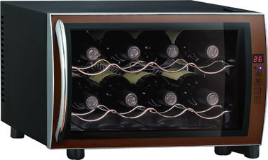 Congelador de refrigerador comercial do refrigerador de vinho com sistema inteligente do termostato