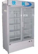 Portas comerciais do congelador de refrigerador dois do refrigerador da exposição da bebida
