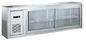 Congelador de refrigerador comercial de YG15L2W 250L de aço inoxidável