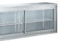 Congelador de refrigerador comercial de YG15L2W 250L de aço inoxidável