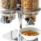 Distribuidor triplo com Seat de aço inoxidável, máquina do cereal da aveia da divisão de três alimentos