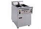 frigideira 13*2L 2-Tank elétrica/equipamentos comerciais da cozinha com sistema do filtro de óleo