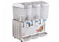congelador de refrigerador distribuidor/3-Tank comercial frio do suco 3x17L