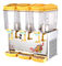 congelador de refrigerador distribuidor/3-Tank comercial frio do suco 3x17L