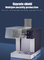 Máquina de gelo de aço inoxidável Snowlake inteligente de 55 kg preta 220 V 50 HZ