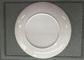 Placa da louça da melamina do peso 200g do diâmetro 25cm/pratos de porcelana brancos