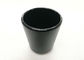 A louça de imitação preta da porcelana do copo de chá da cor ajusta o peso 168g de Dia7.6cm H9.2cm
