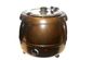 Chaleira preta 10L da sopa do ferro fundido com proteção de superaquecimento para a cozinha AT51588