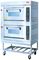 Intoxique os fornos elétricos RQL-24BQ do cozimento 220V com duas camadas para a cozinha comercial
