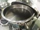 Cookwares de aço inoxidável do revestimento do espelho/bandeja redonda do alimento com a tampa redonda da parte superior de rolo inteiramente aberta em 180°