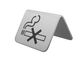 Sinais empilháveis da barraca da tabela dos SS/de “indicador “não fumadores” do serviço de sala do símbolo de advertência da área fumo”