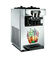 Mesa comercial do congelador de refrigerador R410/máquina macia do gelado do tampo da mesa com três sabores