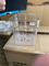 recipiente de armazenamento quadrado da caixa do alimento do policarbonato 20.8L transparente com escala