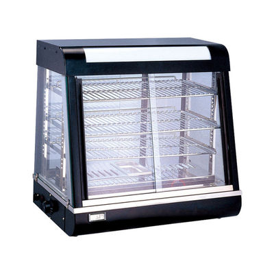 JUSTA Vitrine de vidro Elétrico Vitrine de aquecimento Vitrine de aquecimento Gabinete de alimentos Vitrine de alimentos Gabinete de alimentos Equipamento de cozinha comercial Equipamento de restaurante e hotel