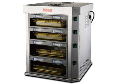 Controlador 3.6KW do microcomputador da indicação digital do diodo emissor de luz da mostra do aquecedor de alimento de 4 camadas