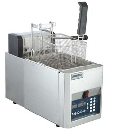 os equipamentos comerciais da cozinha 8L escolhem a frigideira elétrica da bancada do tanque para o alimento profundo da frigideira