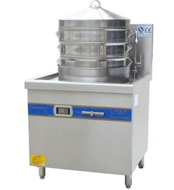 Aço inoxidável forno de cozinha chinês fogão a vapor de cabeça única forno a vapor operação ultra-silenciosa e fácil limpeza