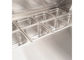 A barra de salada de duas portas refrigerou a tabela de trabalho com o 6 x 1/6 de congelador de refrigerador comercial das bandejas do alimento da GN do TAMANHO